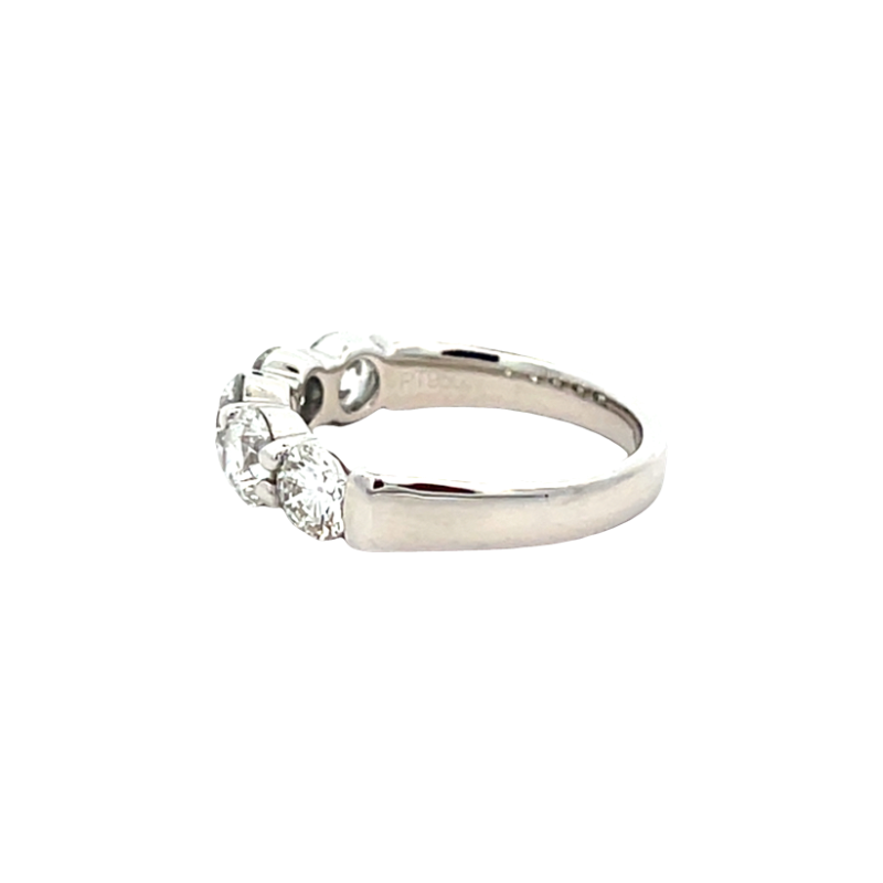 Round Diamond Band Platinum 1.91CTW