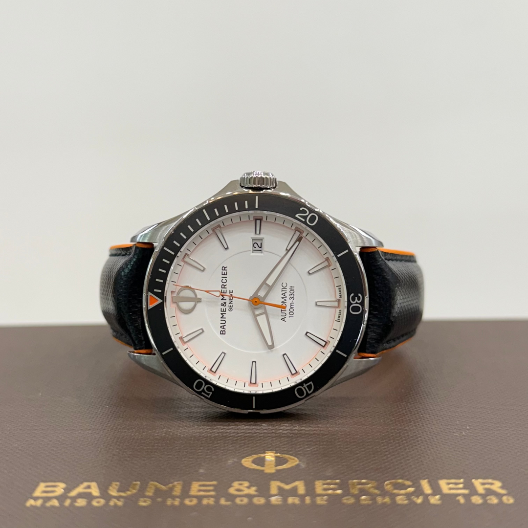 Baume & Mercier Geneve Date Stainless Steel Watch 42MM