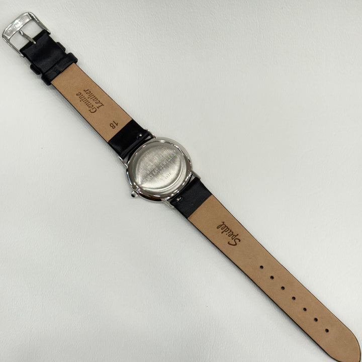 Baume & Mercier Watch Genève Ultra-Thin Quartz 33mm Steel Silver Dial