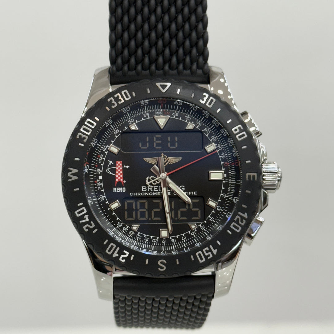 Breitling Watch Pilot Airwolf “Reno Air Races” Limited Edition Rare A78364