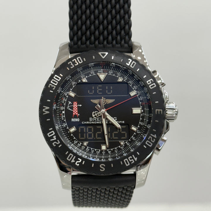 Breitling Watch Pilot Airwolf “Reno Air Races” Limited Edition Rare A78364