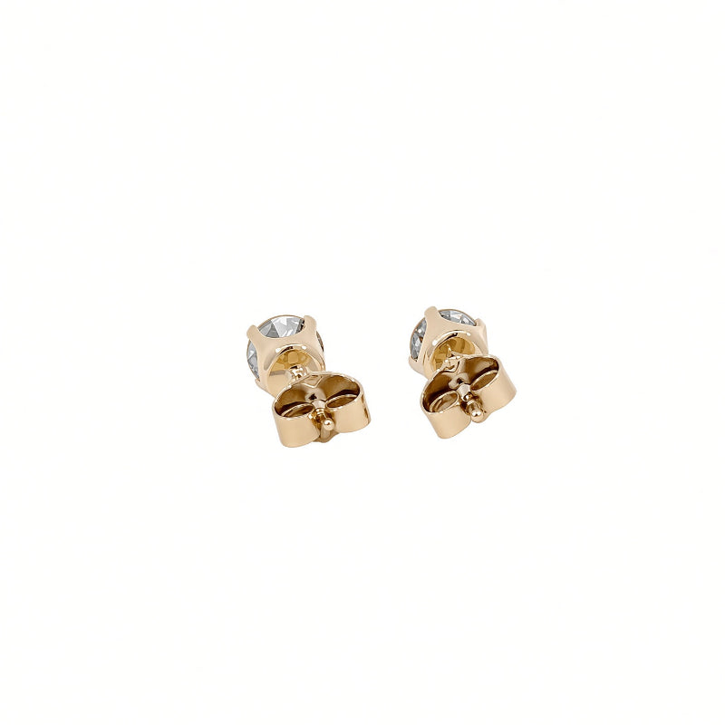 Champagne Diamond Studs