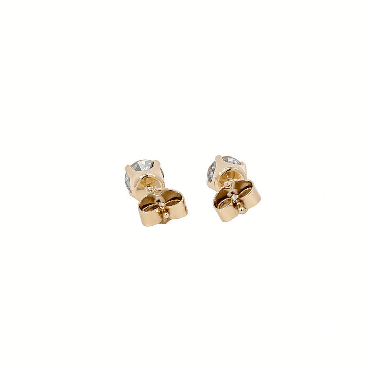 Champagne Diamond Studs