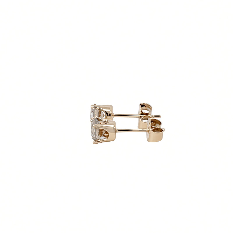 Champagne Diamond Studs