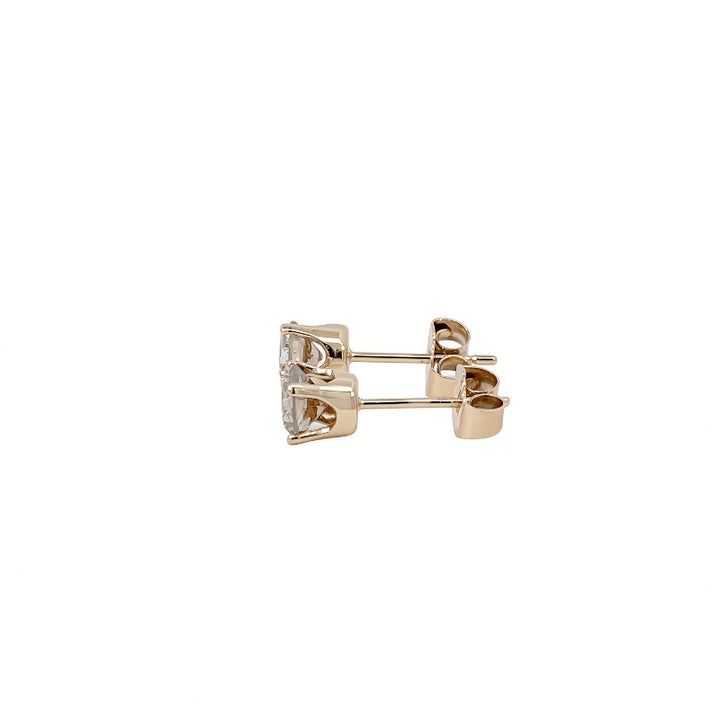 Champagne Diamond Studs