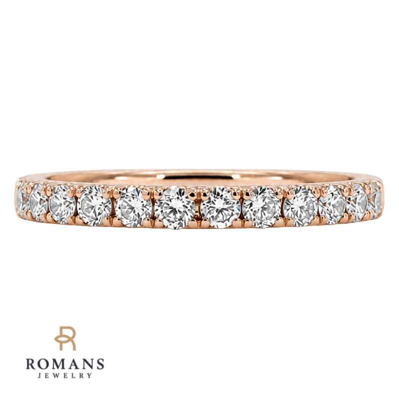 Classic Diamond Band 0.25CTW 18K Rose Gold