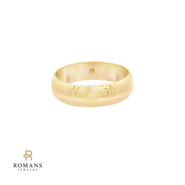 Classic Wedding Band 14K Yellow Gold 5MM