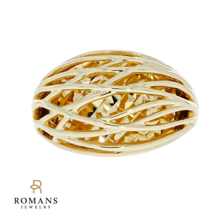 Criss Cross Ring 14K Yellow Gold