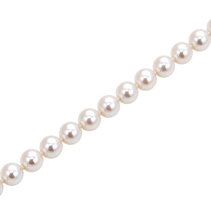 Pearl Bracelet 7MM 14K Yellow Gold