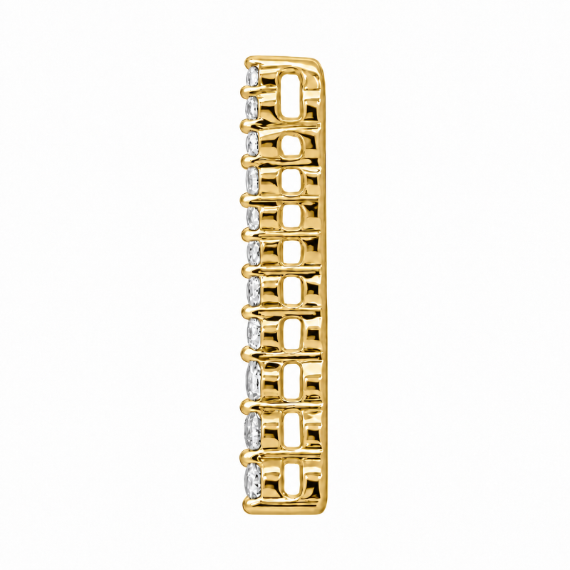 Diamond Journey Pendant 14K Yellow Gold .50CTW