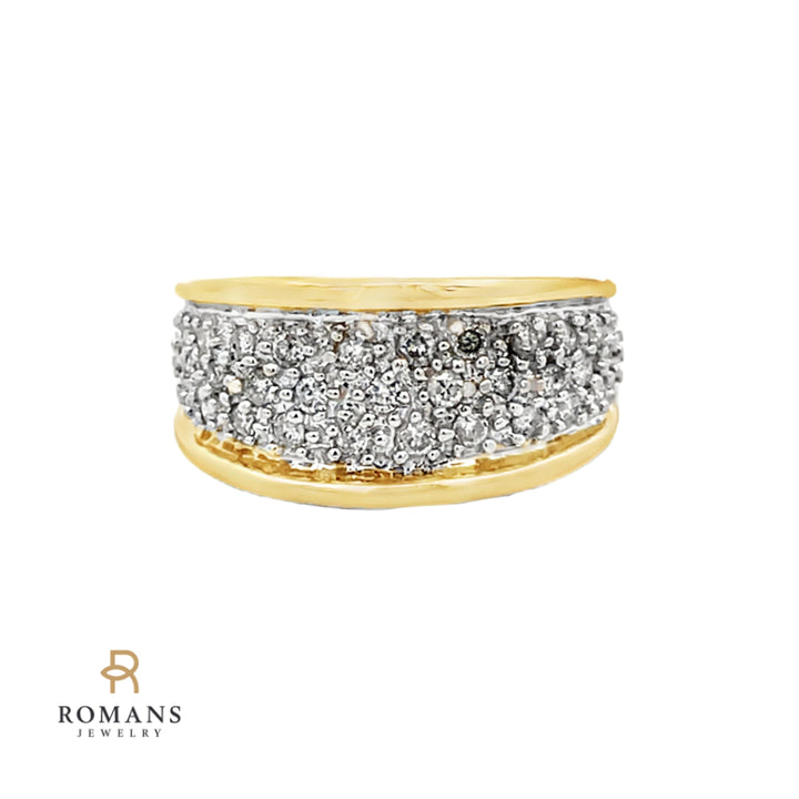 Diamond Band 14K Two Tone .31 CTW