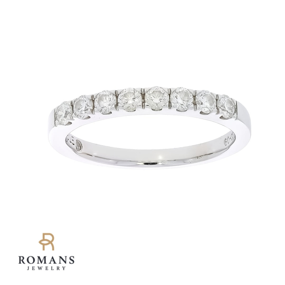 Diamond Band 14K White Gold .40 CTW