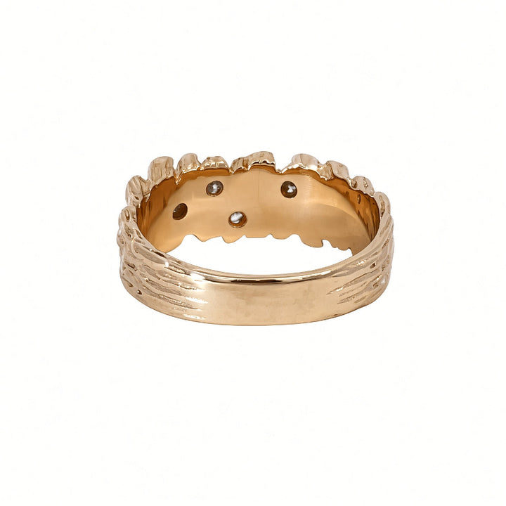Diamond Nugget Band