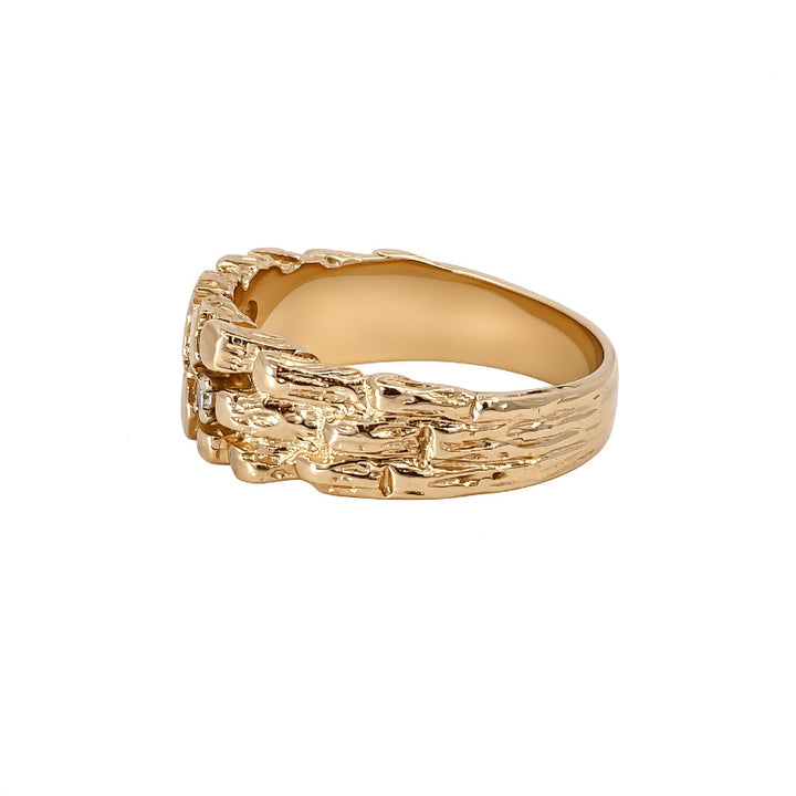 Diamond Nugget Band