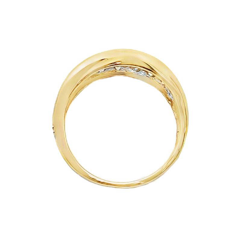 Diamond Band 14K Two Tone .31 CTW
