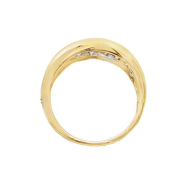 Diamond Band 14K Two Tone .31 CTW