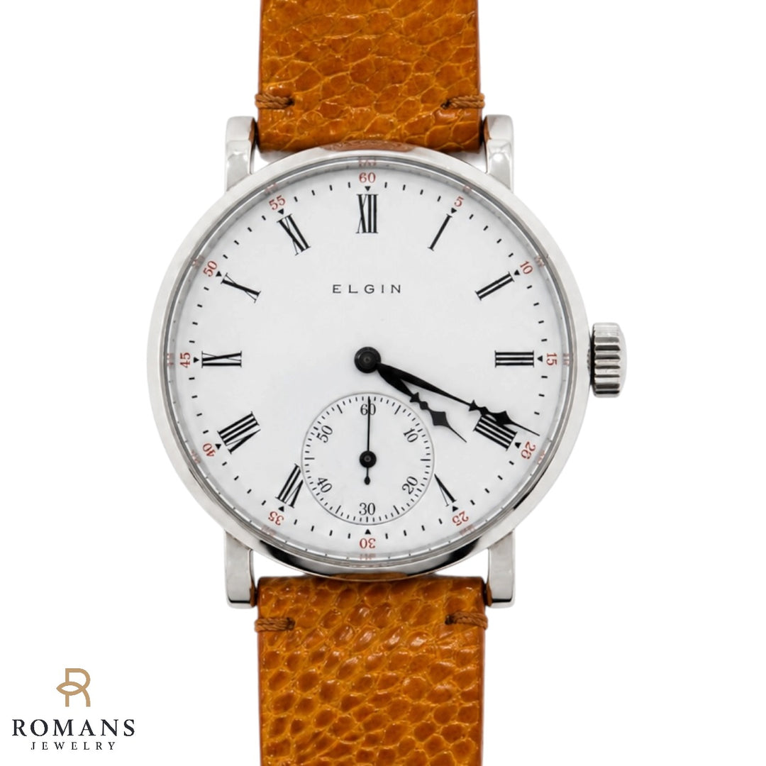 Elgin Grade 344 Pocket Watch Conversion 43mm Y-1912