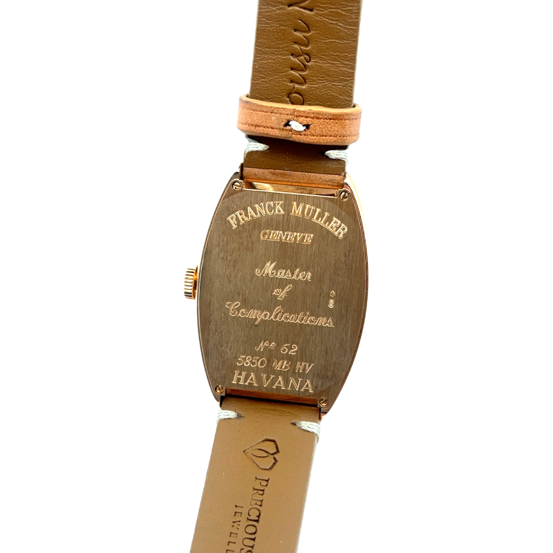 Franck Muller Master Banker Havana Ref. 5850 MB HV 18K Rose Gold No.62