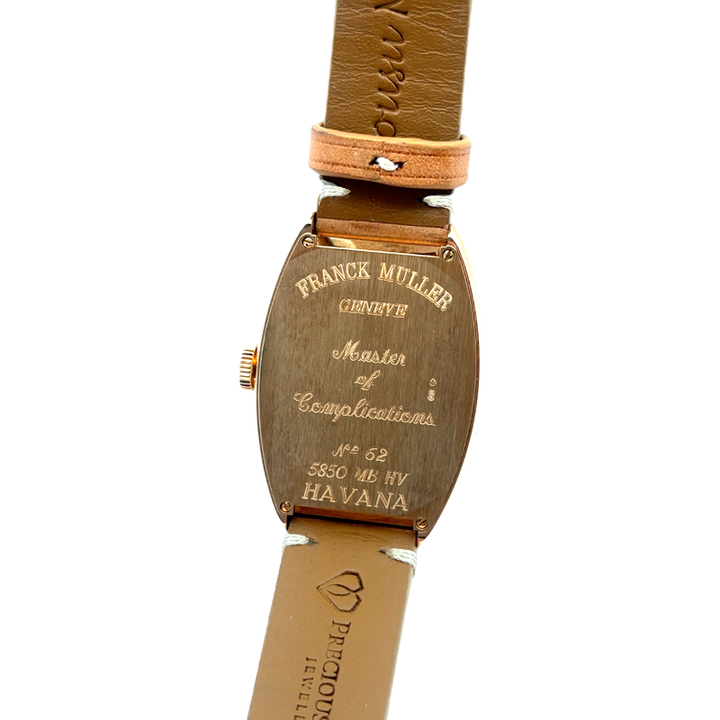 Franck Muller Master Banker Havana Ref. 5850 MB HV 18K Rose Gold No.62