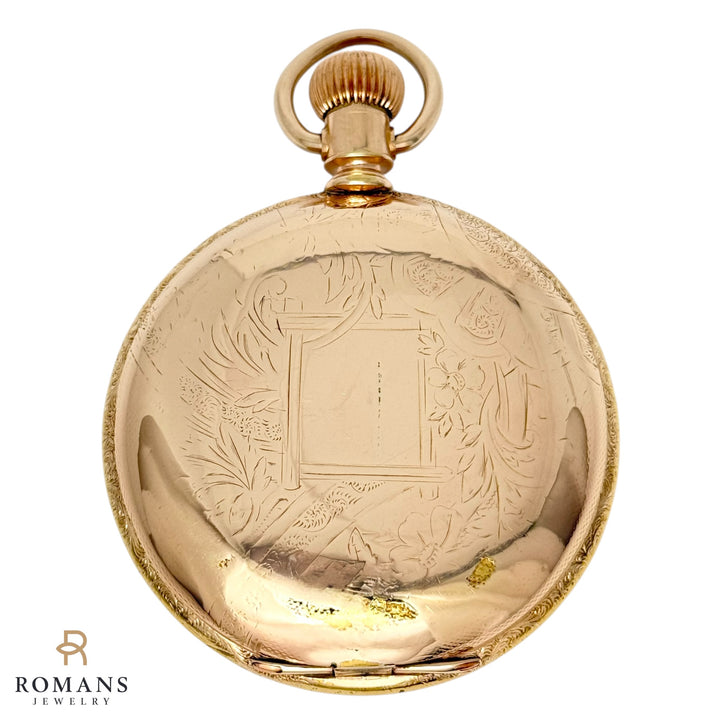 Hamilton 1920 Railroad 993 Hunting Case Pocket Watch Gold Filled Size 16