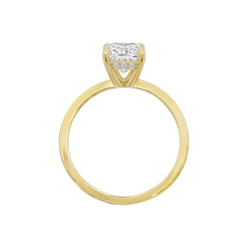 Covenant Hidden Halo Setting 14K Gold