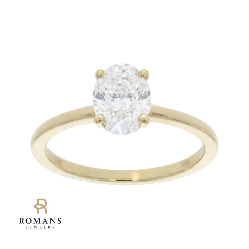 Covenant Hidden Halo Setting 14K Gold