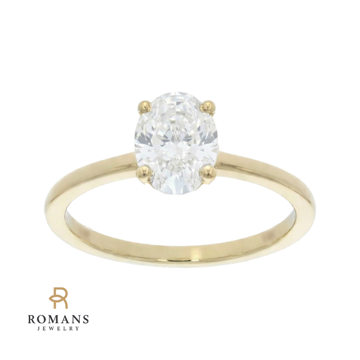 Covenant Hidden Halo Setting 14K Gold