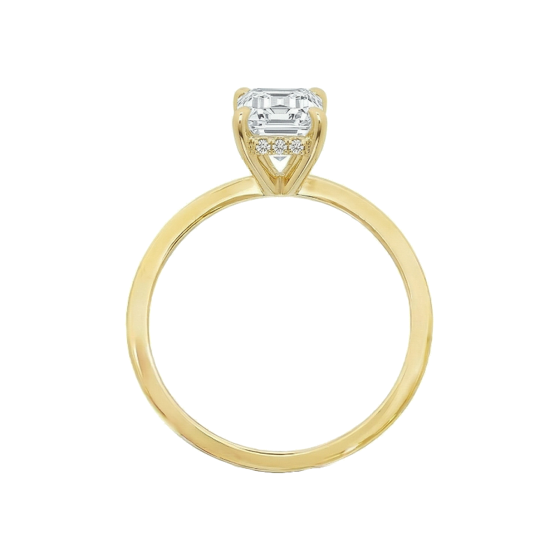 Covenant Hidden Halo Setting 14K Gold