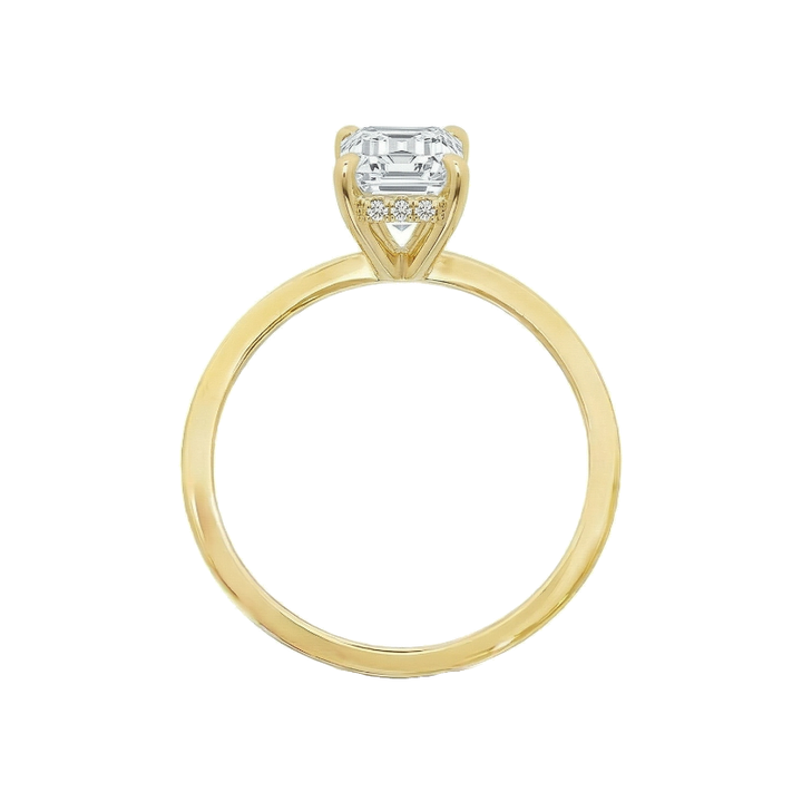 Covenant Hidden Halo Setting 14K Gold