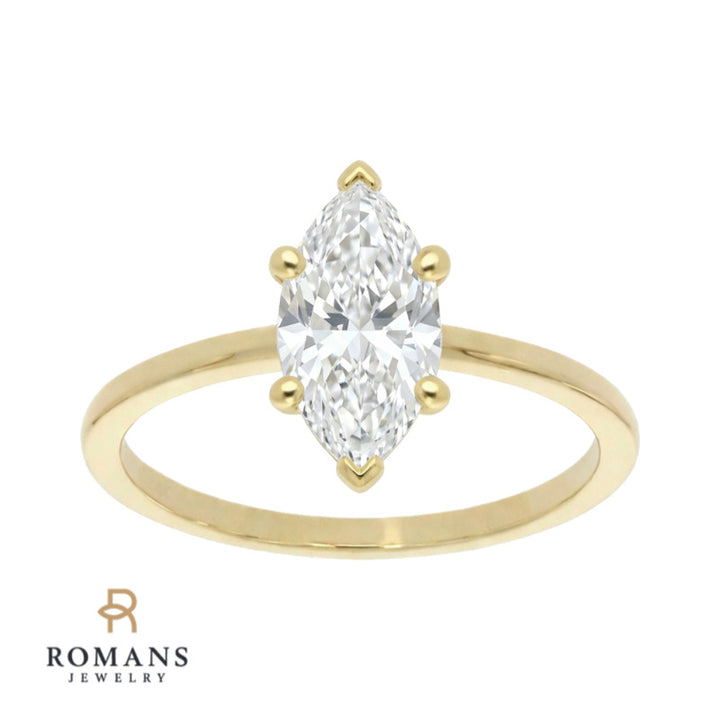 Covenant Hidden Halo Setting 14K Gold
