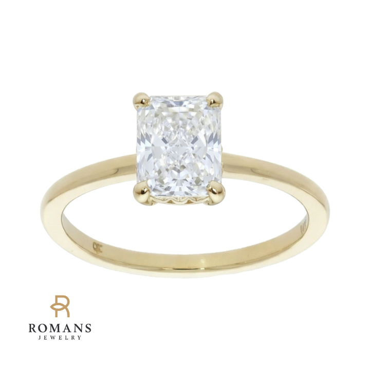 Covenant Hidden Halo Setting 14K Gold