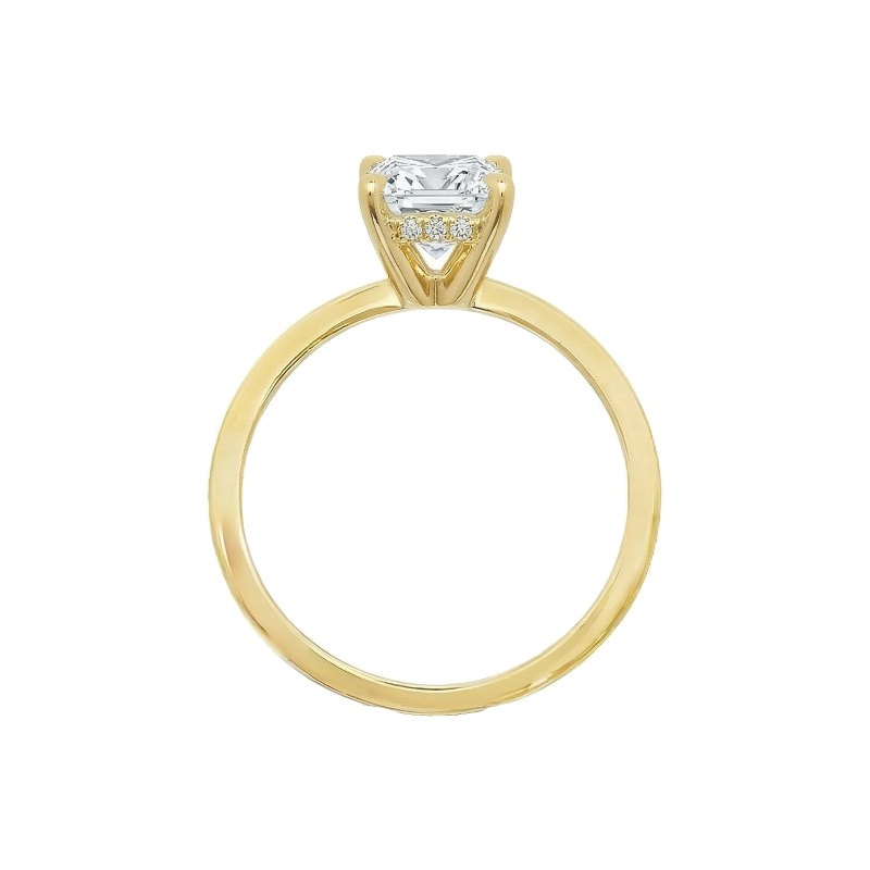 Covenant Hidden Halo Setting 14K Gold