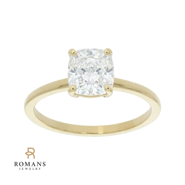Covenant Hidden Halo Setting 14K Gold
