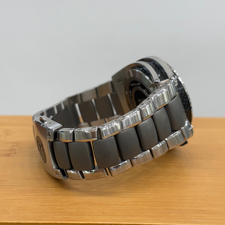 ESQ Movado Fusion Retrograde Watch Mens Steel Ceramic