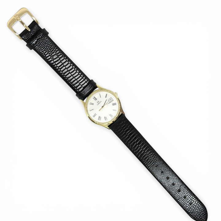 Omega 14K Gold Quartz 32mm Ref. 1430