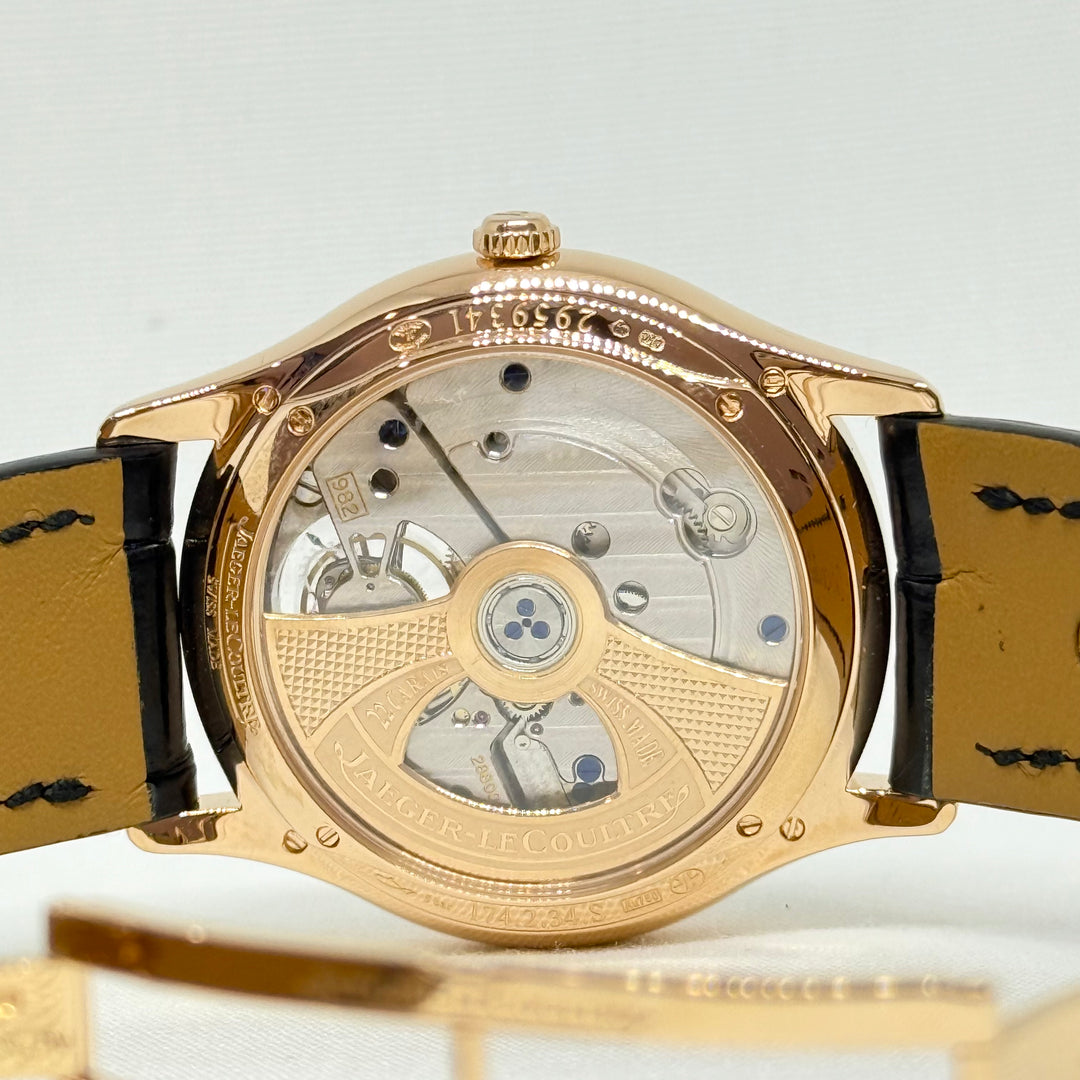 Jaeger LeCoultre Master Ultra Thin Tourbillon Ref JLQ1322410 18K Rose Gold