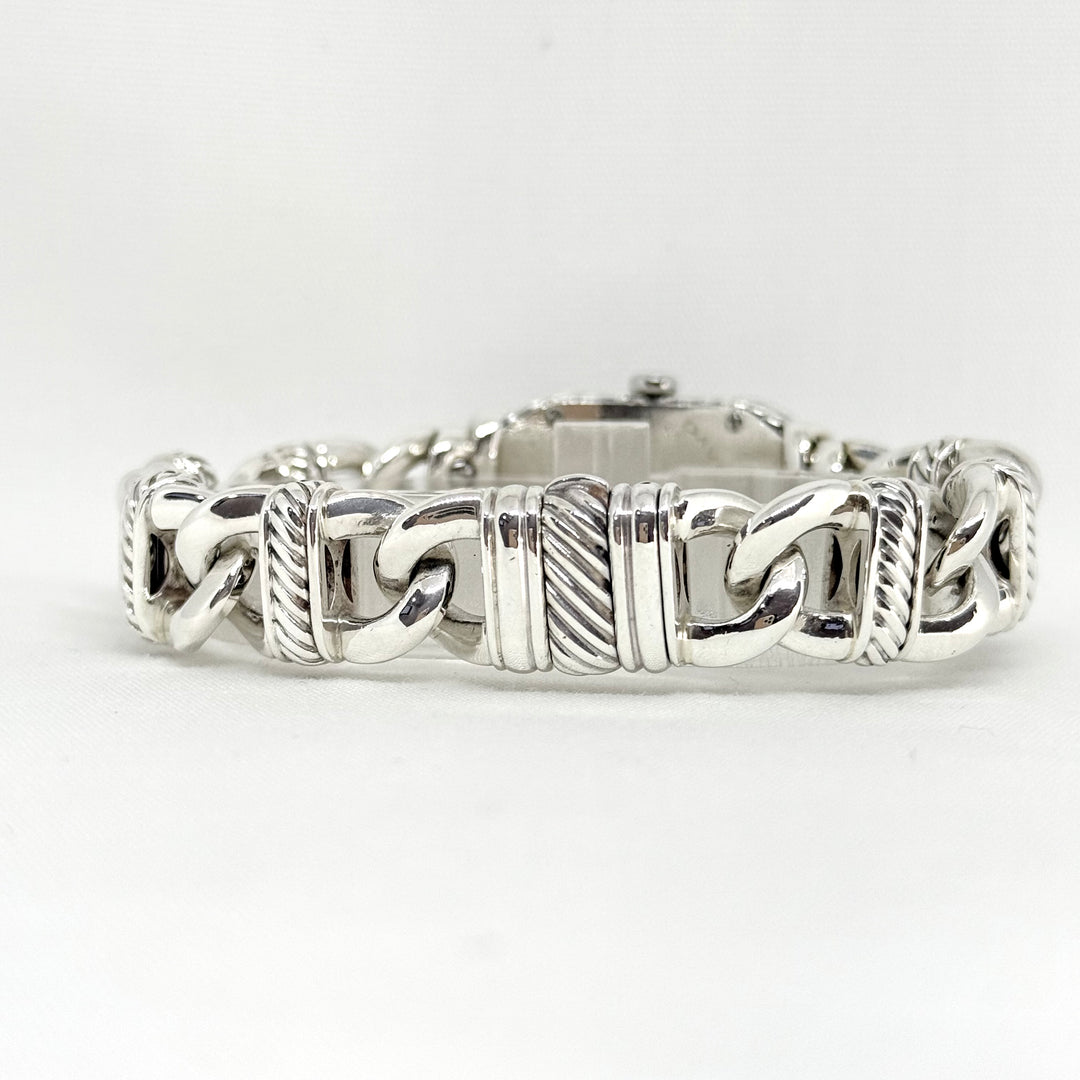 David Yurman Diamond Bezel Mother-of-Pearl Watch Ref. T408-MSS