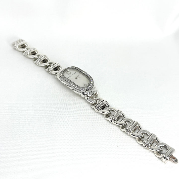 David Yurman Diamond Bezel Mother-of-Pearl Watch Ref. T408-MSS
