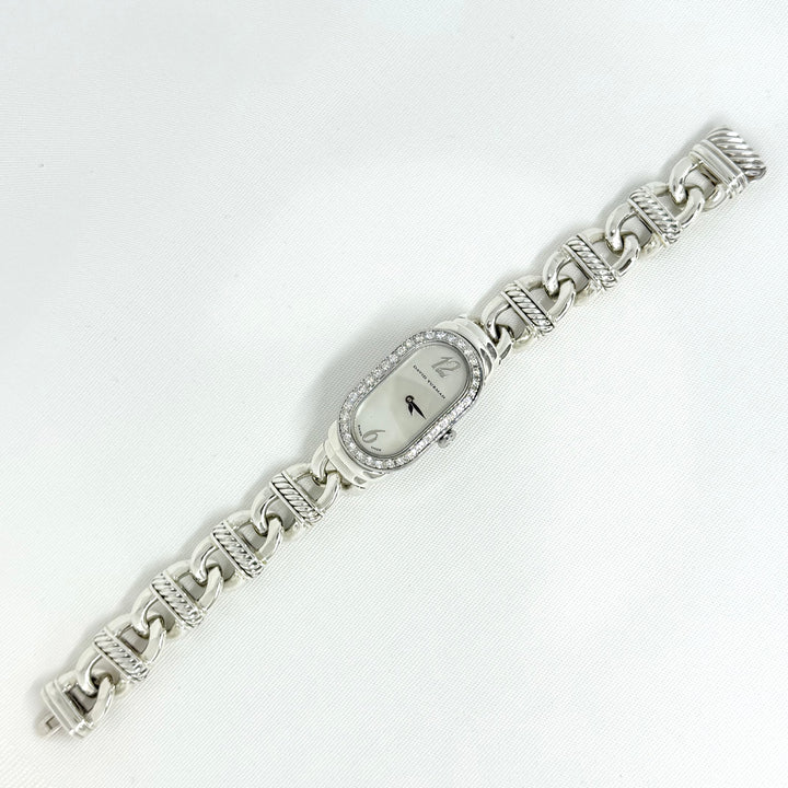 David Yurman Diamond Bezel Mother-of-Pearl Watch Ref. T408-MSS