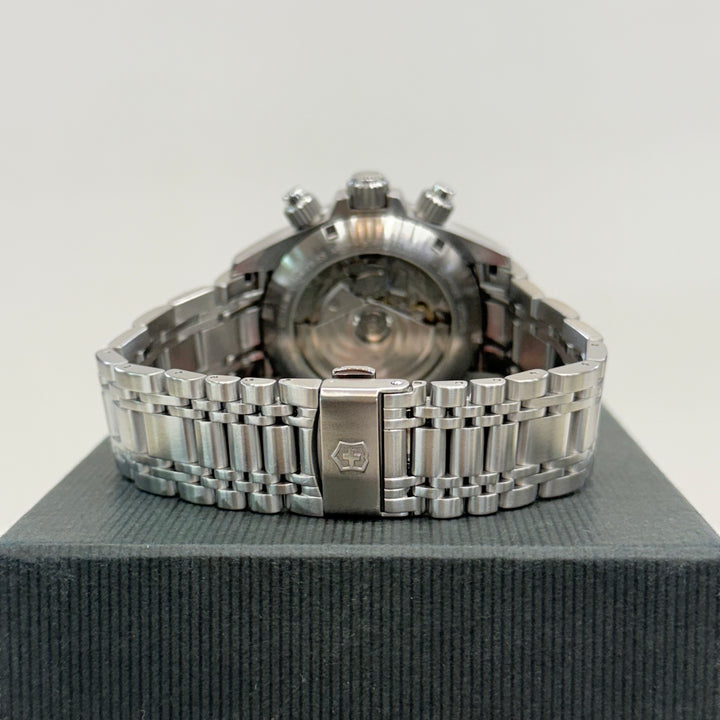 Victorinox Swiss Army Watch Rare Chronograph Automatic Ref. 24159 Stainless Steel 25 Jewel Men’s