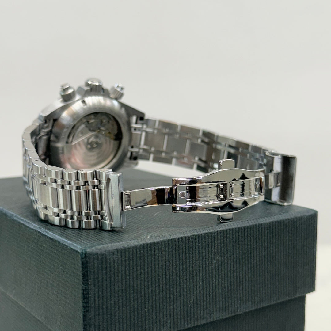 Victorinox Swiss Army Watch Rare Chronograph Automatic Ref. 24159 Stainless Steel 25 Jewel Men’s