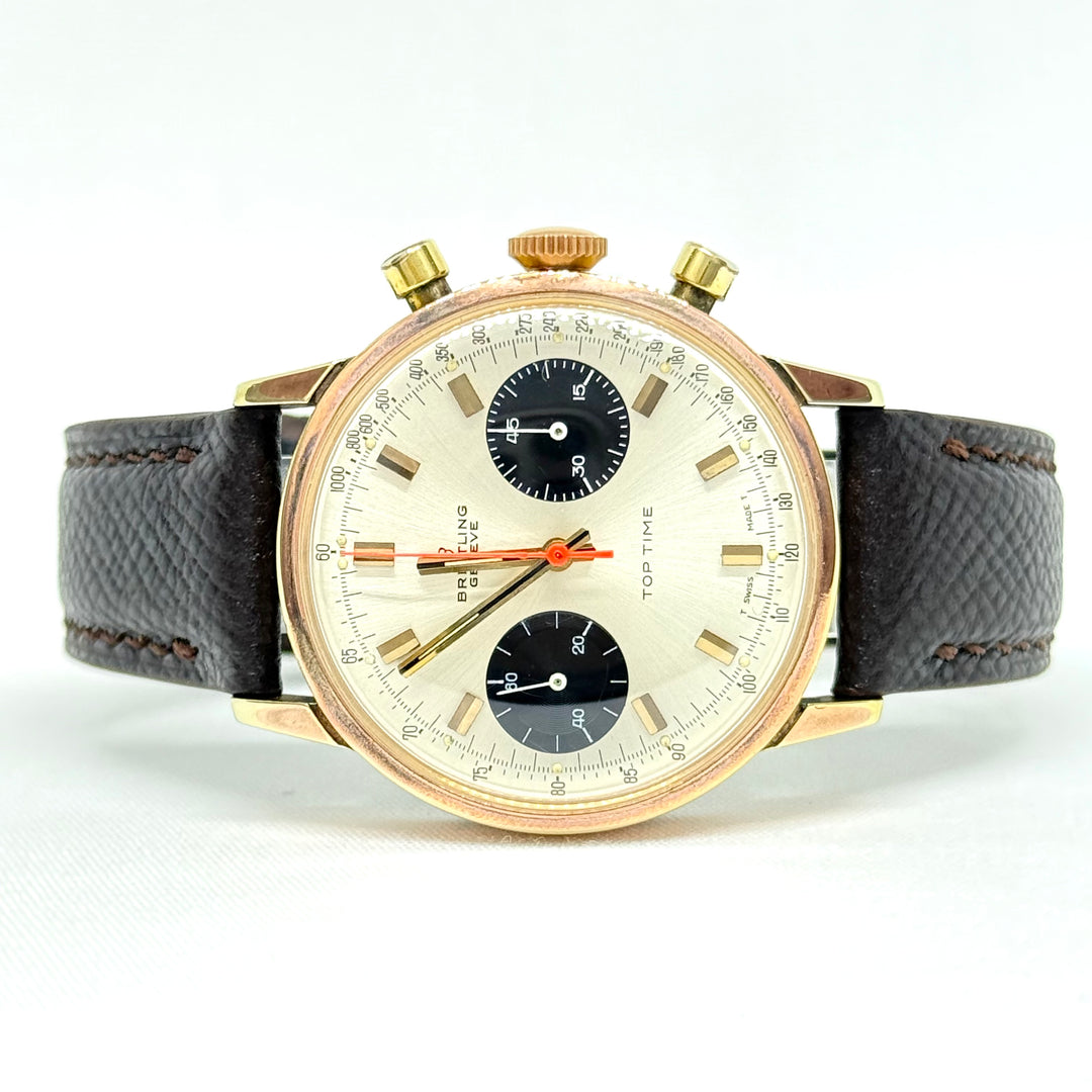 Breitling Top Time Chronograph 2000-33 36mm Gold Plated Vintage