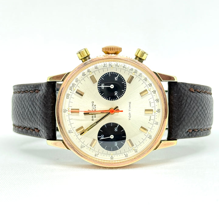 Breitling Top Time Chronograph 2000-33 36mm Gold Plated Vintage