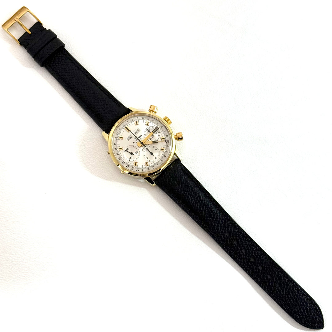 Wakmann Triple Date Chronograph Ref. 71.1311.21 Gold Filled 37mm Y-1960s