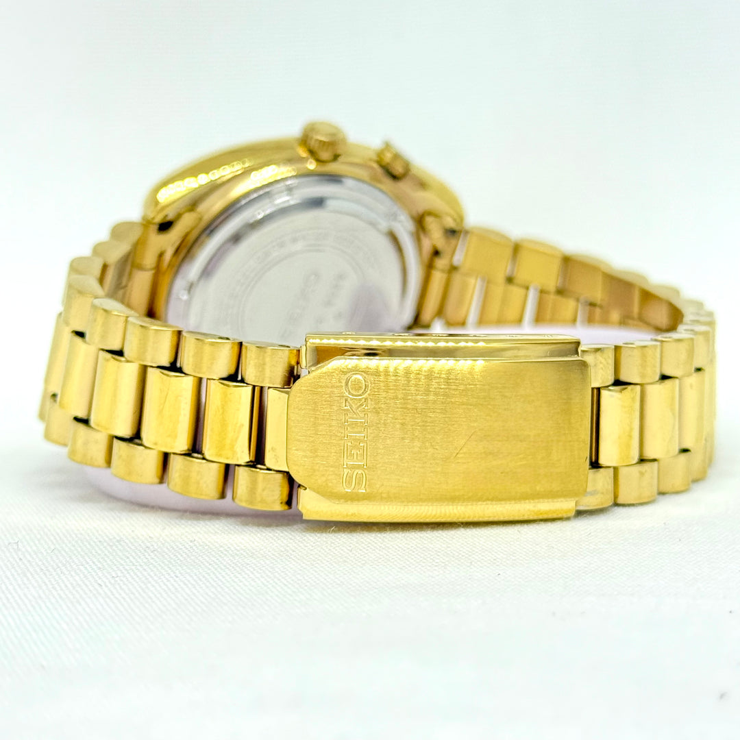 Seiko Bell-Matic 4006-6039 Root Beer Dial 39mm Automatic Alarm