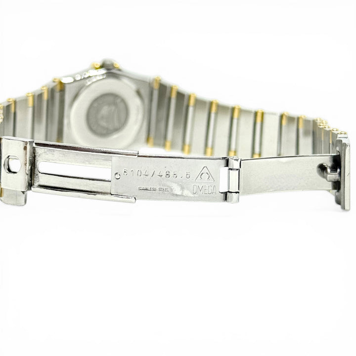 Omega Constellation Ladies 18K &amp; Stainless Steel 22mm Quartz Bracelet