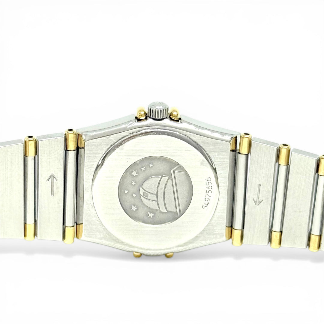 Omega Constellation Ladies 18K &amp; Stainless Steel 22mm Quartz Bracelet
