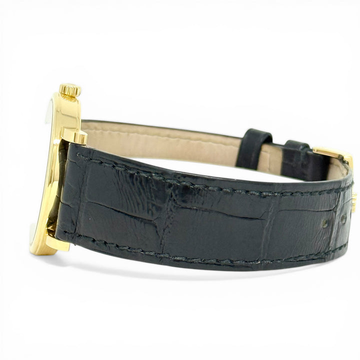 Rolex Cellini 5115/8 32mm 18K Yellow Gold Slate Roman Numeral Dial