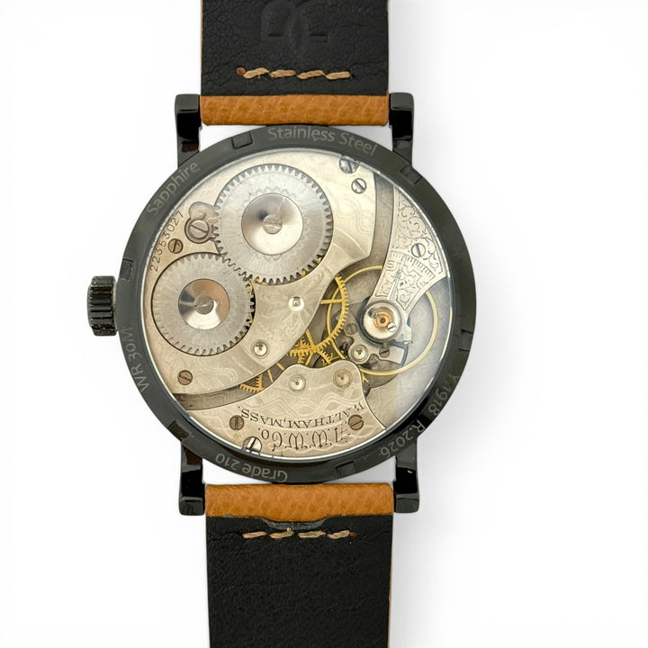 Waltham Grade 210 Conversion Pocket Watch Y:1918 PVD