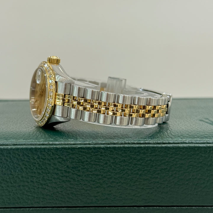 Rolex Datejust Diamond Bezel Ladies Two Tone Watch